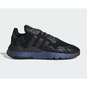 Adidas Nite Jogger Men's Metallic Blue Black/Carbo